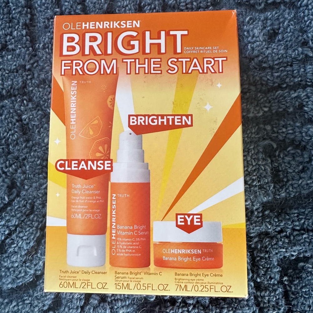 Ole Henriksen Bright From The Start  Daily Skincare Set